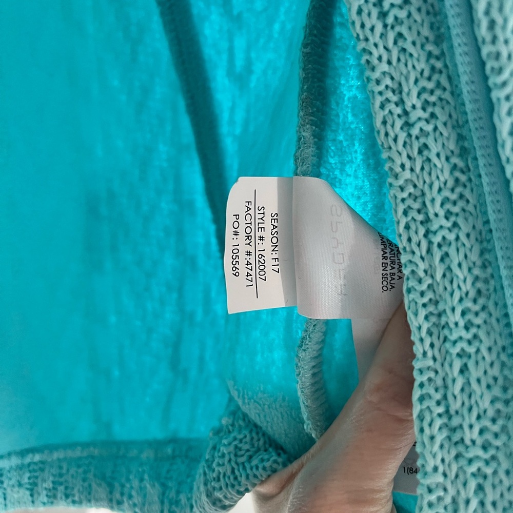 Spyder Major Cable Stryke Jacket Turquoise Blue Small Ski Winter - Picture 6 of 8